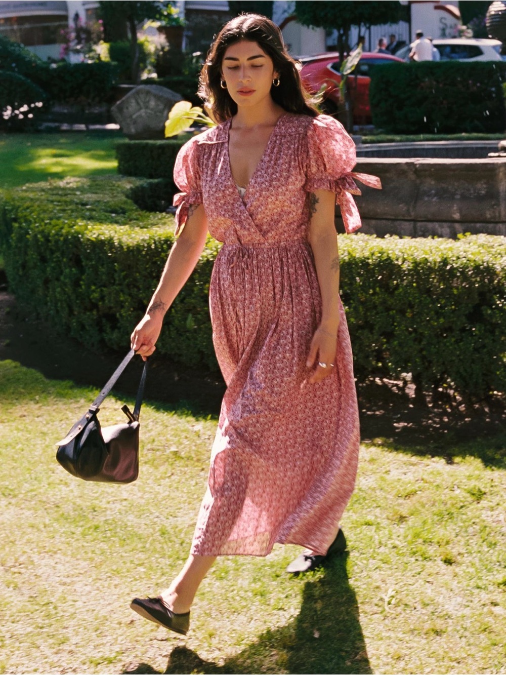 Christy Dawn Giselle Dress Mauve Pressed Petals